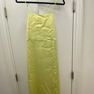 Zara midi dress with slit